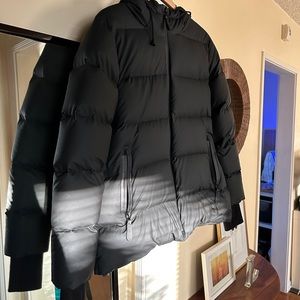 Pendleton waterproof puffer jacket women’s L black